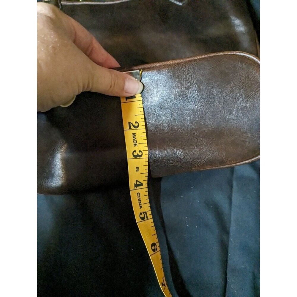 Duck Head‎ Brown Leather Handbag - Picture 8 of 10